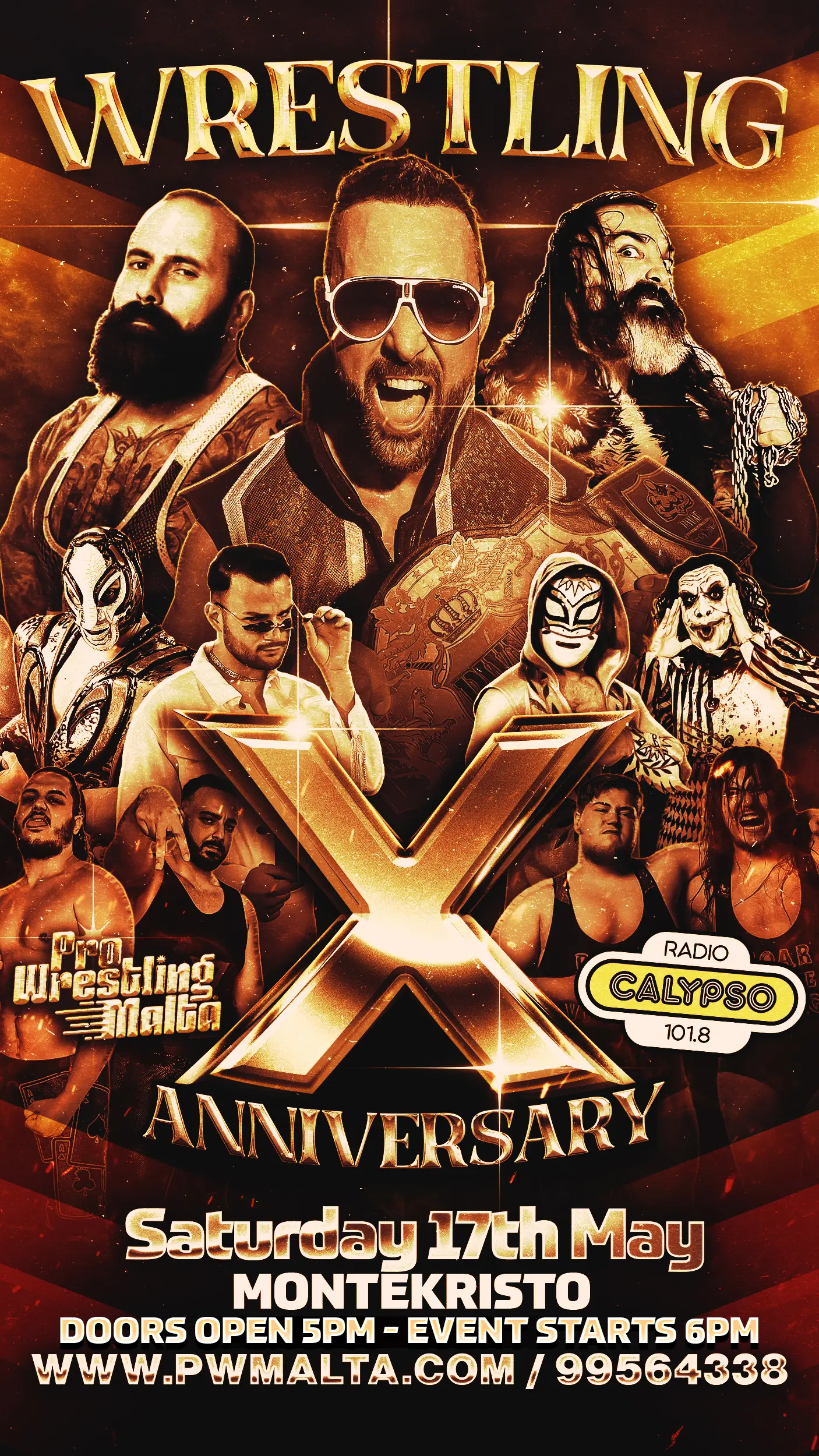 Pro Wrestling Malta presents : 10 year anniversary